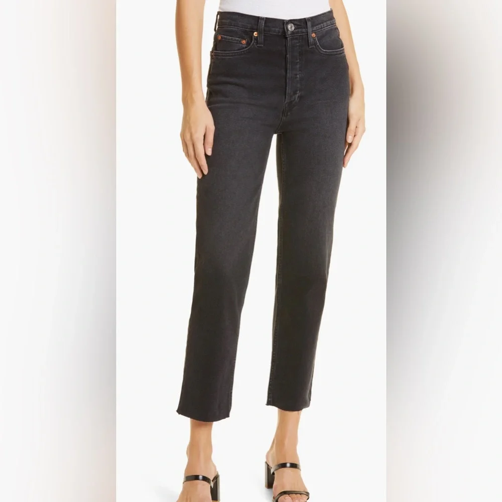 🆕 RE/DONE '70s Ultra High Waist Stovepipe Jeans